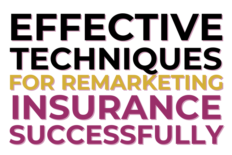 Effective Techniques for Remarketing Insurance Successfully